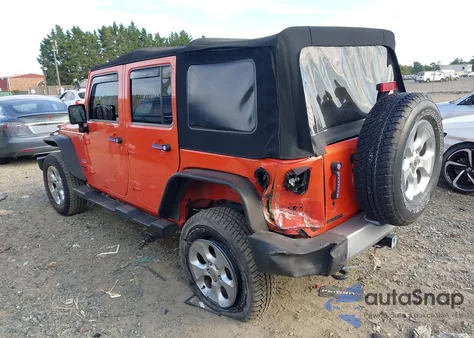 2015 Jeep Wrangler Unlimited Sahara from USA, damaged, VIN 1C4HJWEG6FL584288